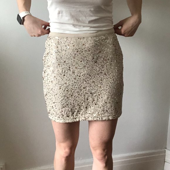 Sequin Mini Skirt - Picture 3 of 3